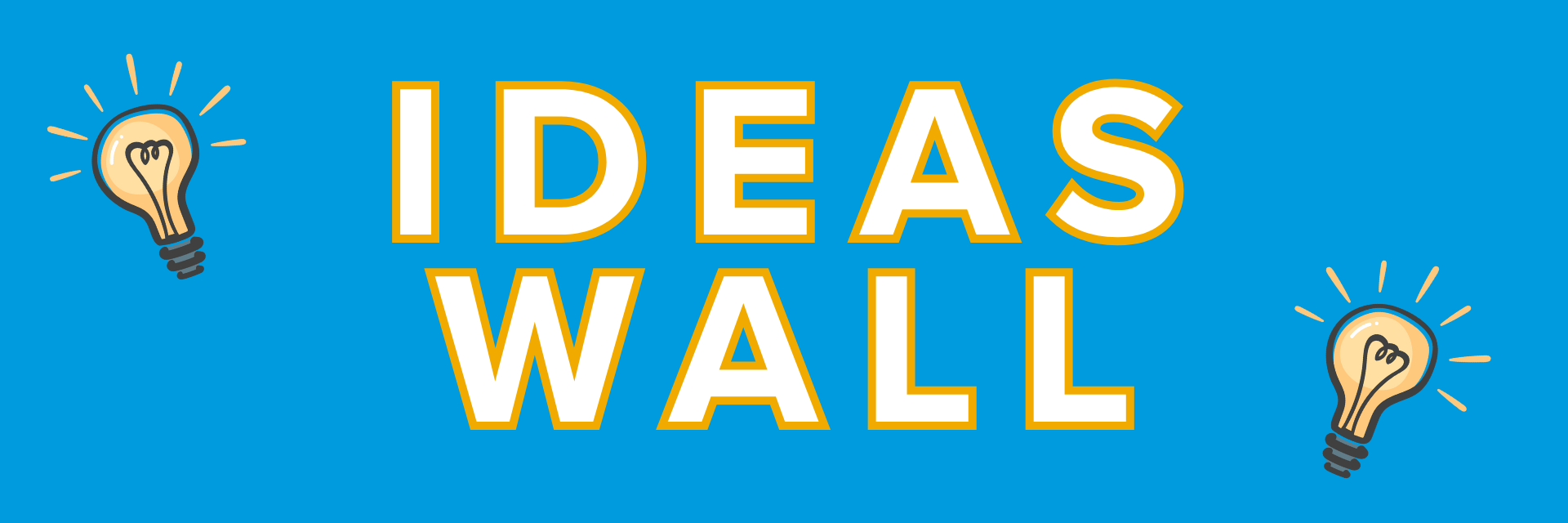 Ideas wall engagement tool banner