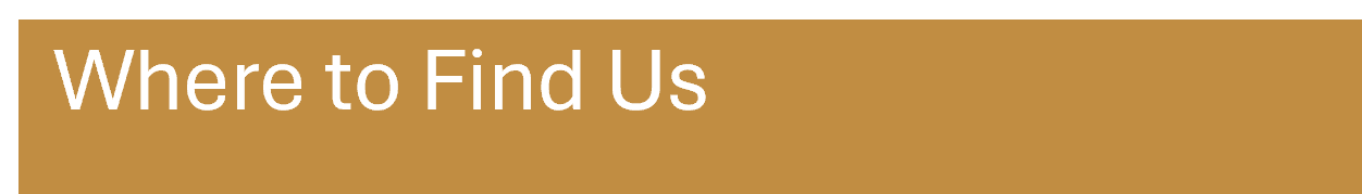 Where to Find Us Header