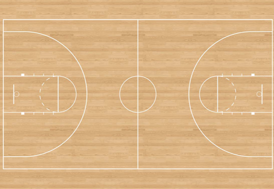 Image of a basketball court
