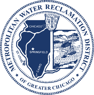Logo for The Metropolitan Water Reclamation District of Greater Chicago 
