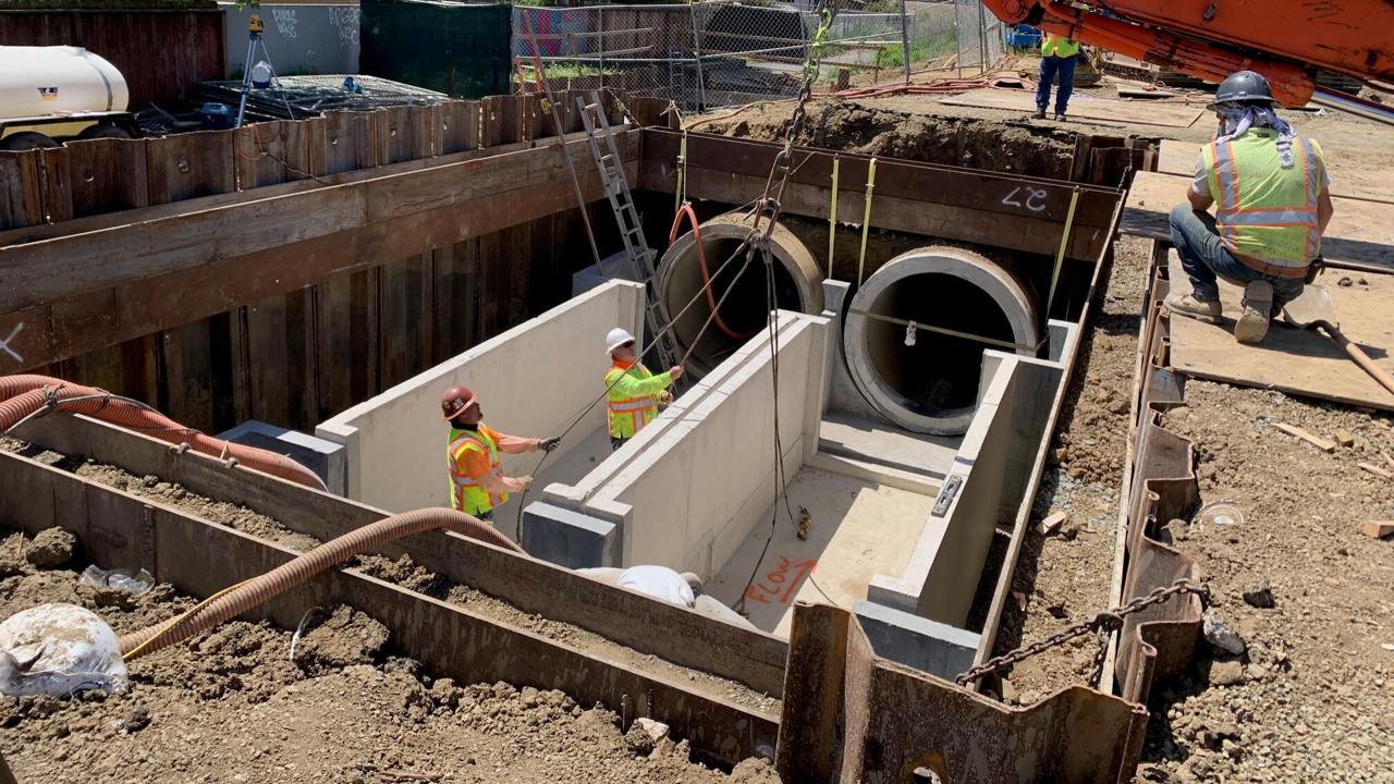Double Pipe Install